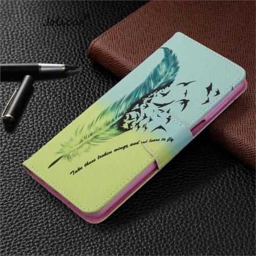 Mobile Phone Covers For capa Redmi Note 9S Animal Positivo PU Leather Wallet Flip Phone Case Xiaomi Redmi telefon Note 9 Pro Max