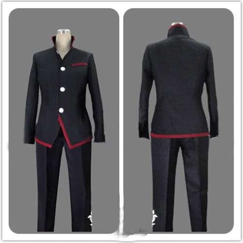 Fashion Bakemonogatari Monstory Monogatari Araragi Koyomi Uniform COS Clothing Cosplay Costume,Customized Accepted