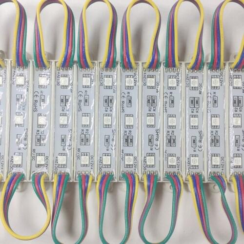 DC12V 5050 3Leds LED Module IP65 waterproof 5050 RGB led modules lighting led backlighting for Channel letter 1000pcs/lot