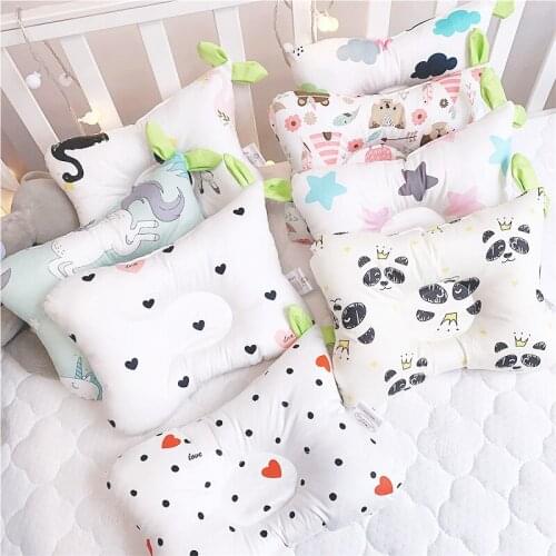 New Baby Head Protection Shaping Cushion Babies Newborn Sleep Neck-Support Pillow Infant Nursing Shape Cotton Pillow For Kids