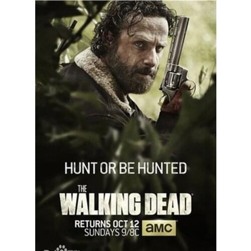 New 5D DIY Full Square Diamond embroidery “The walking dead” TV poster 3D Diamond embroidery Cross stitch mosaic Home Decor Art