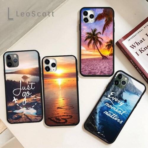 Beach Phone Case for iPhone 11 12 mini pro XS MAX 8 7 6 6S Plus X 5S SE 2020 XR