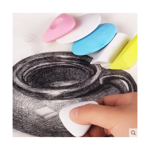 Hihglights Rubber Eraser Sketch Special Eraser Art Drawing Rubber Eraser School Supplies 4 Pieces/Lot School Supplies