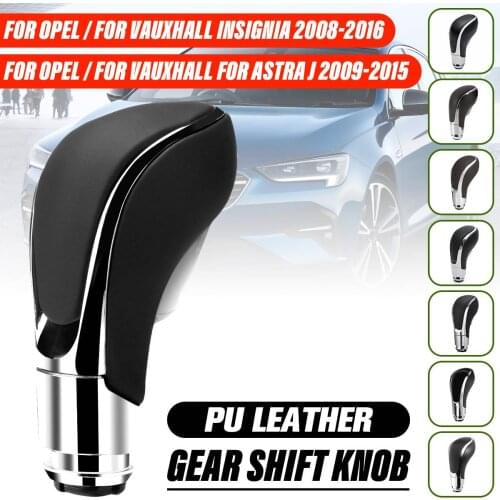 Automatic Transmission Car Gear Shift Shifter Lever Knob For GM/Buick Regal/Opel Insignia/Vauxhall Insignia PU Leather