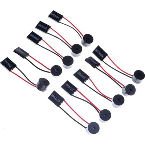 10pcs/set Motherboard Speaker Mainboard Computer BIOS Beep Code Internal Speaker Buzzle Alarm Connector Adapter Plug