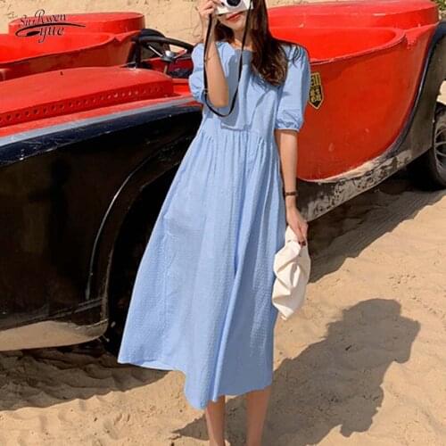 SURWENYUE Yellow Summer Dresses