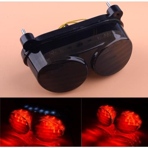 LED Rear Running Brake Turn Signal Light 12V Fit For Kawasaki ZZR600 ZR7 ZR7S Ninja ZX6R ZX9R ZX900 Accessories