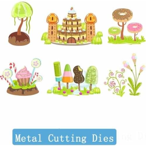 Sweet Candy 2019 New Metal Cutting Dies Scrapbooking Craft Die Cuts DIY Album Decoration Embossing Paper Card Stencil