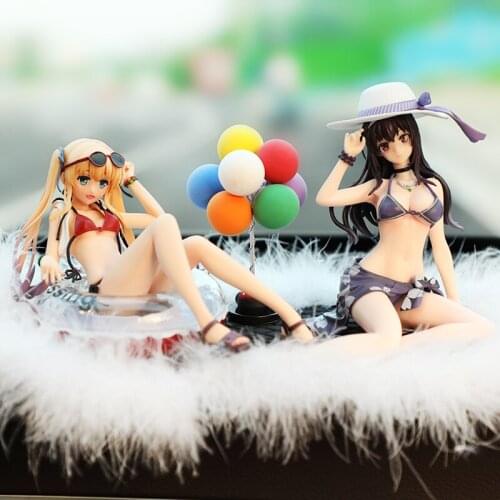 Car Ornaments Mikamo Chizuko Kasumigaoka Car Interior Decoration Doll Car Accessories Coche