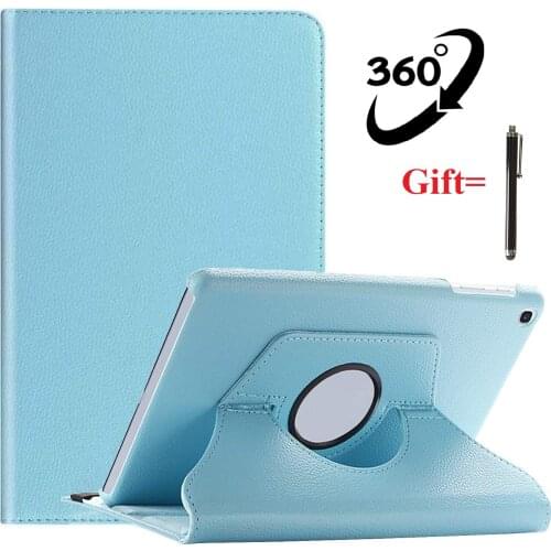 Rotating Case for Samsung Galaxy Tab A 8.0 2019 360 Degree Protective Cover Support Auto Sleep/Wake for SM-T290 SM-T295 SM-T297