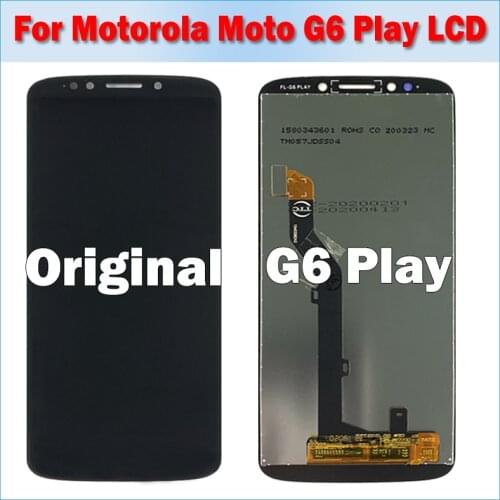 For Motorola Moto G6 Play XT1922 XT1922-3 XT1922-4 LCD Display Touch Screen Digitizer Assembly Screen For Moto G6 Play LCD