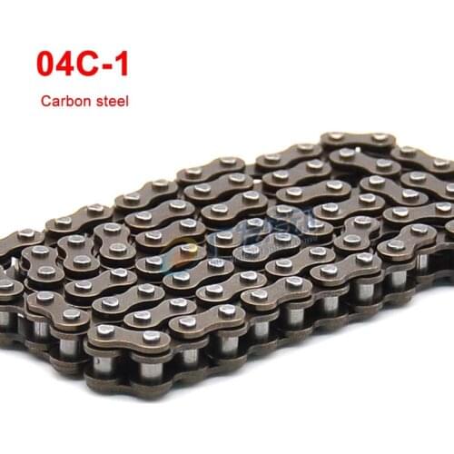 04C-1 Simplex Roller Chain Stainless Steel/Carbon Steel Length 0.5M/1M/1.5M/5M Pitch 6.35