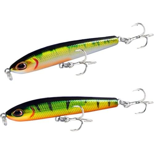 1Pc Pencil Sinking Fishing Lure Weights 7.5cm 9g Bass Fishing Tackle Fishing Accessories Saltwater Lures Fish Bait Trolling Lure