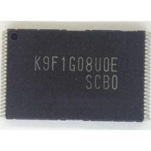 2pcs/lot K9F1G08 K9F1G08UOE K9F1G08U0E-SCB0 TSOP48 new and original