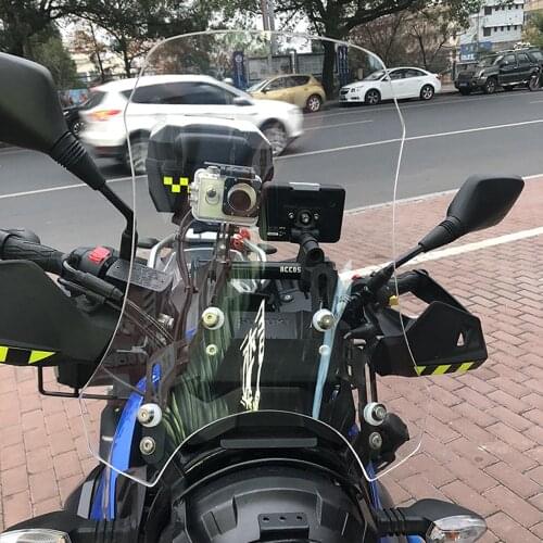 Motorcycle Accessories For Suzuki DL250 Vstrom DL 250 Windshield Wind Screen Shield Deflector Protector Cover Acrylic
