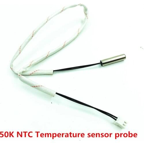 NTC temperature sensor 50k 3950 probe for Water liquid Temp. measuring