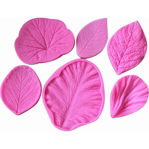 DIY Sugar craft Cake Vintage flowers Silicone Mold Fondant Mold Cake decorating Tools Gum paste Mold