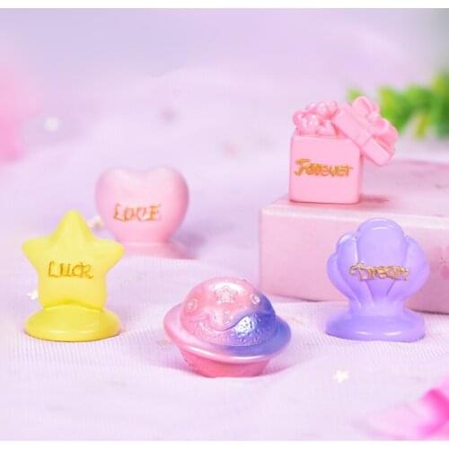 Resin Figures for Ornaments Home Decoration Fairy House Miniature Figurine Mini Garden Accessories Mushroom Decor Animal Figures