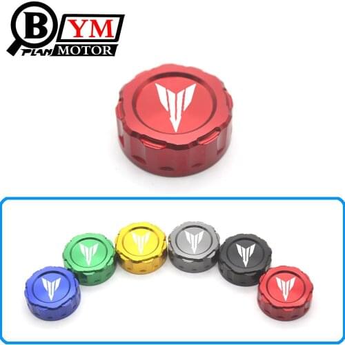 2017 hot sales Motorcycle CNC Aluminum Rear Brake Fluid Reservoir Cover Cap For Yamaha YZF-R3 R25 MT-07 MT 09