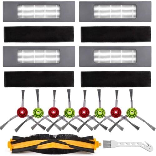 HOT！-Replacement Part Kit for Ecovacs Deebot OZMO 920, 950, T5, T8 AIVI Robot Vacuum Cleaner Accessories Kit Brushes Filters