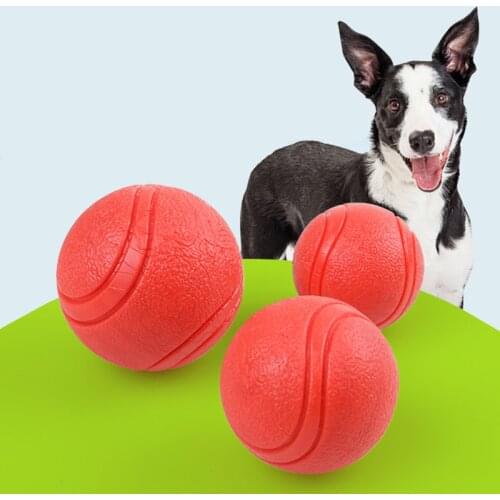 Interactive Dog Toy Puppy Pet Play Chew Toys Bite-resistant Rubber Balls Dog Ball Toys For Small Medium Large Dogs Pet Supplies