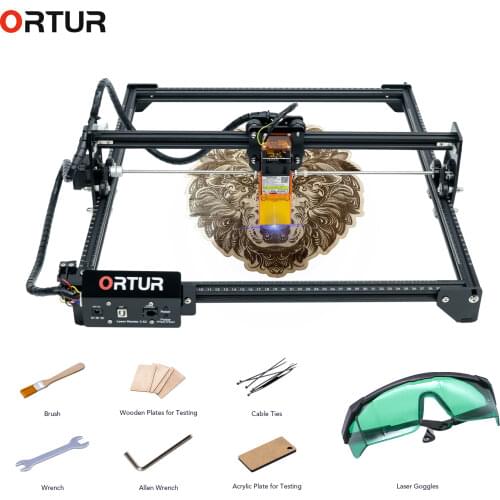 New Ortur LU2-4 20W Laser Engraving Machine Desktop DIY Laser Engraver FAC Laser Fixed- Focus Module New Eye Protection Design