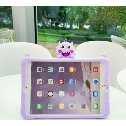 Cartoon Silicone Tablet Protect Cover For Huawei Mediapad M6 10.8 8.4 T5 10.1 M5 Lite 10.1 Matepad 10.4" Case Funda+Straps+pen