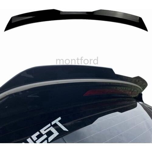 Gloss Black Maxton Style Carbon Fiber Style Rear Roof Spoiler For Volkswagen Golf 7/7.5 GTI R 2013-2020
