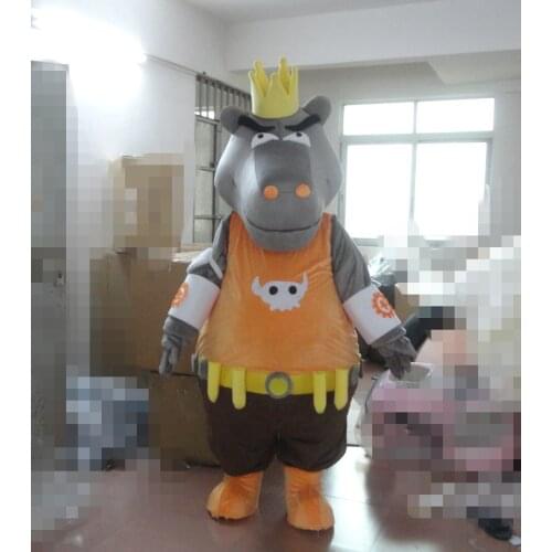 High quality cosplay costumes design ox king mascot costume adult ox mascot bull Holiday special clothing with free shipping
