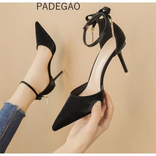 Womens Shoes 2020 Sexy Luxury Women High Heels Crystal Party Elegant Fashion Casual Pumps