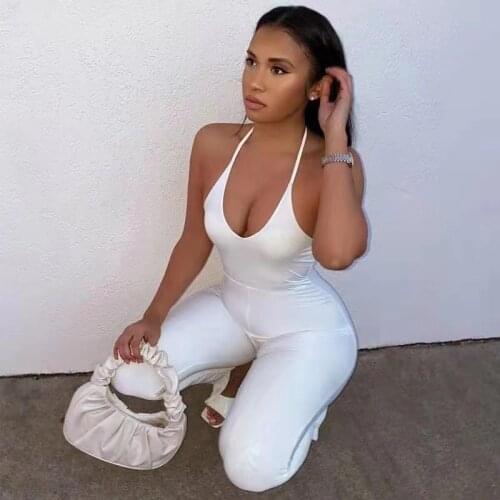 Womens Summer Solid Color Jumpsuit Outdoor Holiday Vacation Sexy Cool Rompers Sport Running Fitness Yoga Suit