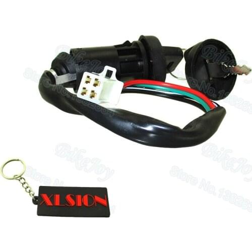 4 Wires Ignition Key Switch for 50cc 70cc 90cc 110cc 125cc ATV Quad Go Kart Buggy Moped Scooter Dirt Bike Motorcycle Motocross