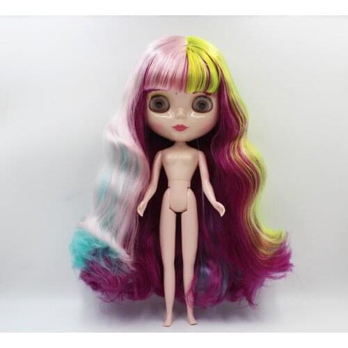 Free Shipping Top discount 4 COLORS BIG EYES DIY Nude Blyth Doll item NO.888J Doll limited gift special price cheap offer toy