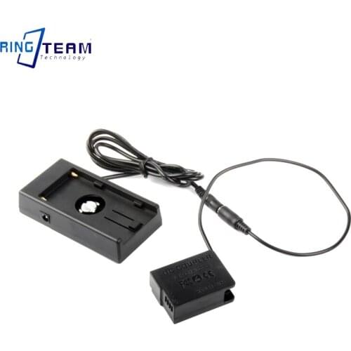 FZ200 Z300 FZ1000 FZ2000 FZ2500 Digital Camera NP-F970 F750 F550 Battery Holder Gusset DC4017 + Panasonic DCC8 Dummy Battery