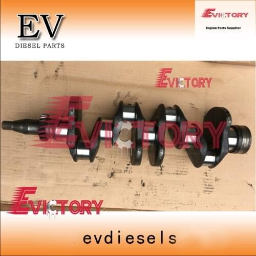 For Kobelco Excavator engine overhaul K4M crankshaft forging steel
