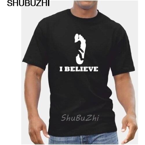 I Believe TShirt - Mens Big Foot Sasquatch Hendersons Gift Present sbz3347