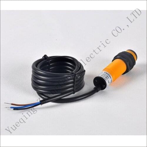 Column photoelectric switch series sensor E3F-DS30 DC diffuse type NPN PNP M18 *1 connection delay 1.5ms infrared light 660nm