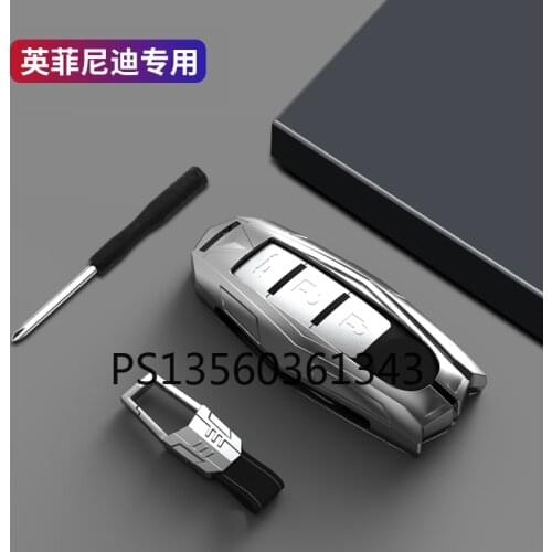 Suitable for Infiniti QX50 Q50L Qx70 Qx60 Qx30 metal key cover buckle shell