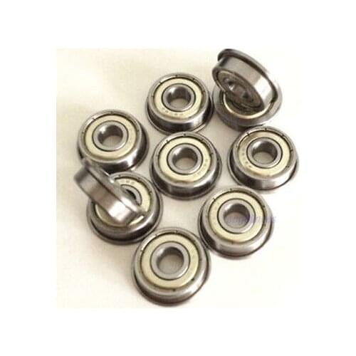 New 10pcs Flange Ball Bearing F606ZZ 6*17*6 mm Metric flanged Bearing