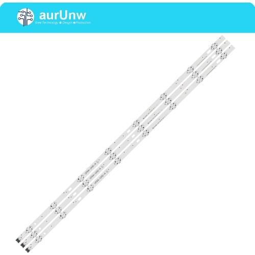 New Kit )3 PCS 8LED 850mm LED backlight strip for LG 43UH6030 43UF640 HC430DGN-SLNX1 UF64_UHD_A 43LH60FHD EAV63192501