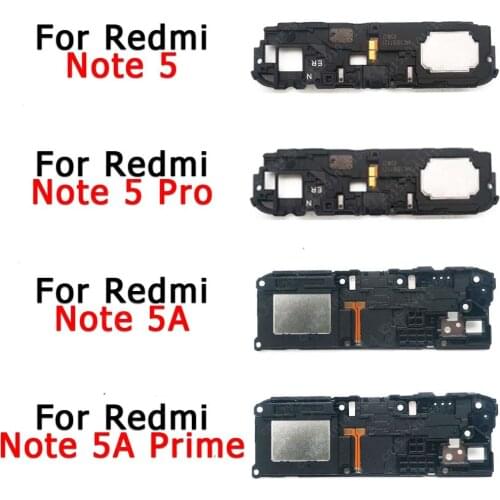 Original Loudspeaker For Xiaomi Redmi Note 5A Prime 5 Pro Loud Speaker Buzzer Ringer Sound Module Board Replacement Spare Parts