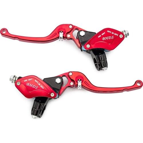 Lever Adjustable Handle Hydraulic Clutch Brake Pump Master Cylinder Motorcycle Racing Universal For HONDA Yamaha Kawasaki Brake