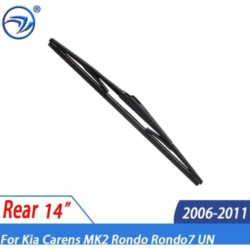 Wiper 14" Rear Wiper Blade For Kia Carens MK2 Rondo Rondo7 UN 2006 - 2011 2010 2009 2008 Windshield Windscreen Tailgate Window