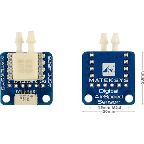 Matek System Mateksys Analog Airspeed Sensor ASPD-4525 for RC FPV Racing Drone Frame F405 F722 F411 WING