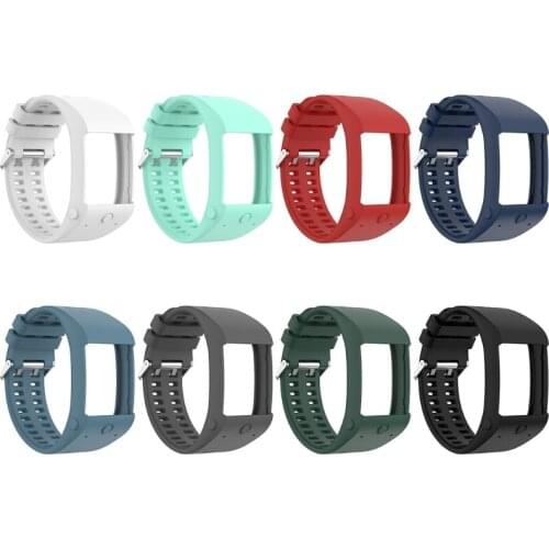 Unknows Smart Watch Silicone Rubber Wrist Replacement Band Strap Band for Polar M600