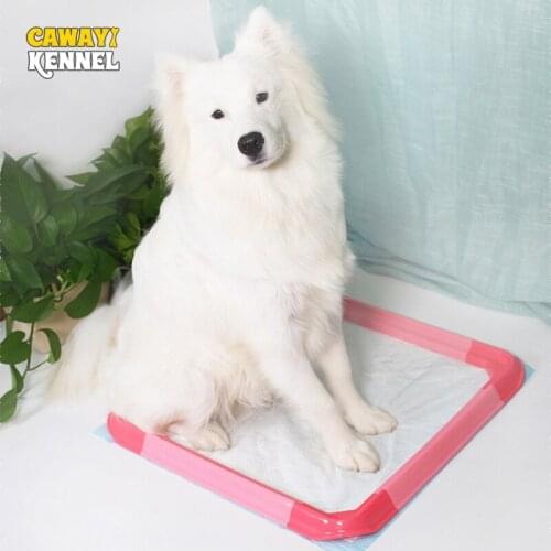 Cawayi Kennel Can Assemble Toilet for Small Medium-large Dogs Cats Pet Pooping Urinal Bedpan Anti-stepping Poop Cat Supplies