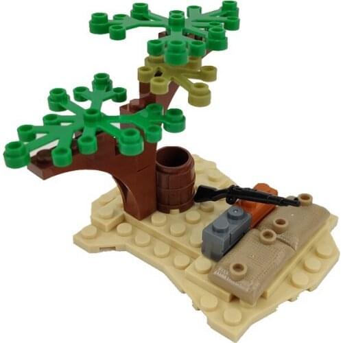 Military Toy For Children Piece MPJ191 Accessories Toys Diy Weapon Model Building Blocks Arms Scenes Gun Figures Militarys