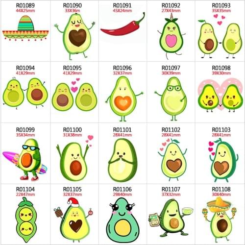 30pcs/lot Cartoon character Resin Flat Back for Hair Bows Planar Crafts for DIY Decoration