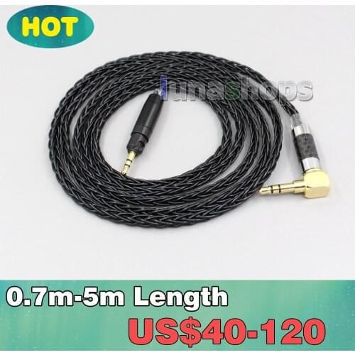 8 Core Silver Plated Headphone Cable For Ultrasone Performance 820 880 Signature DXP PRO STUDIO LN006398