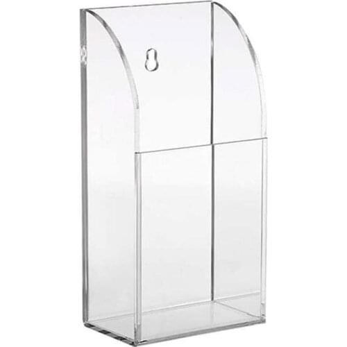 Acrylic remote control display box custom plastic box for hotel air conditioning